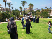 مسنون من الكعبية طباش الحجاجرة في زيارة الى مدينة يافا 